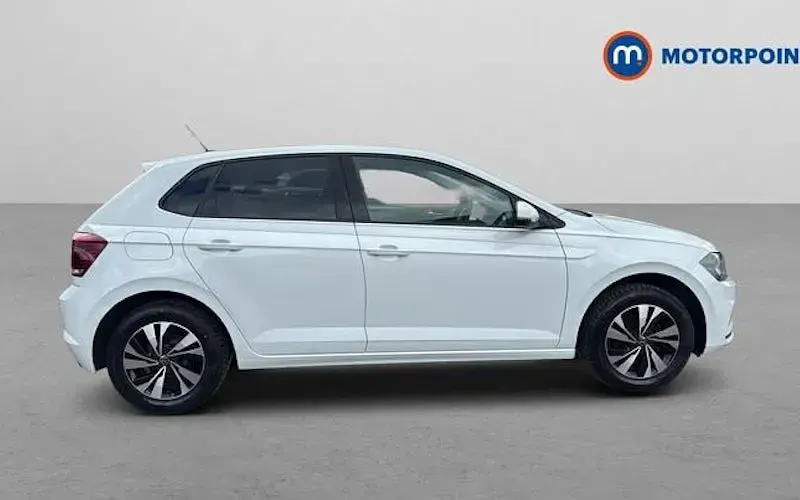 Begagnad VW Polo Match 80 HK (58 kW) 2021 Vit Halvkombi