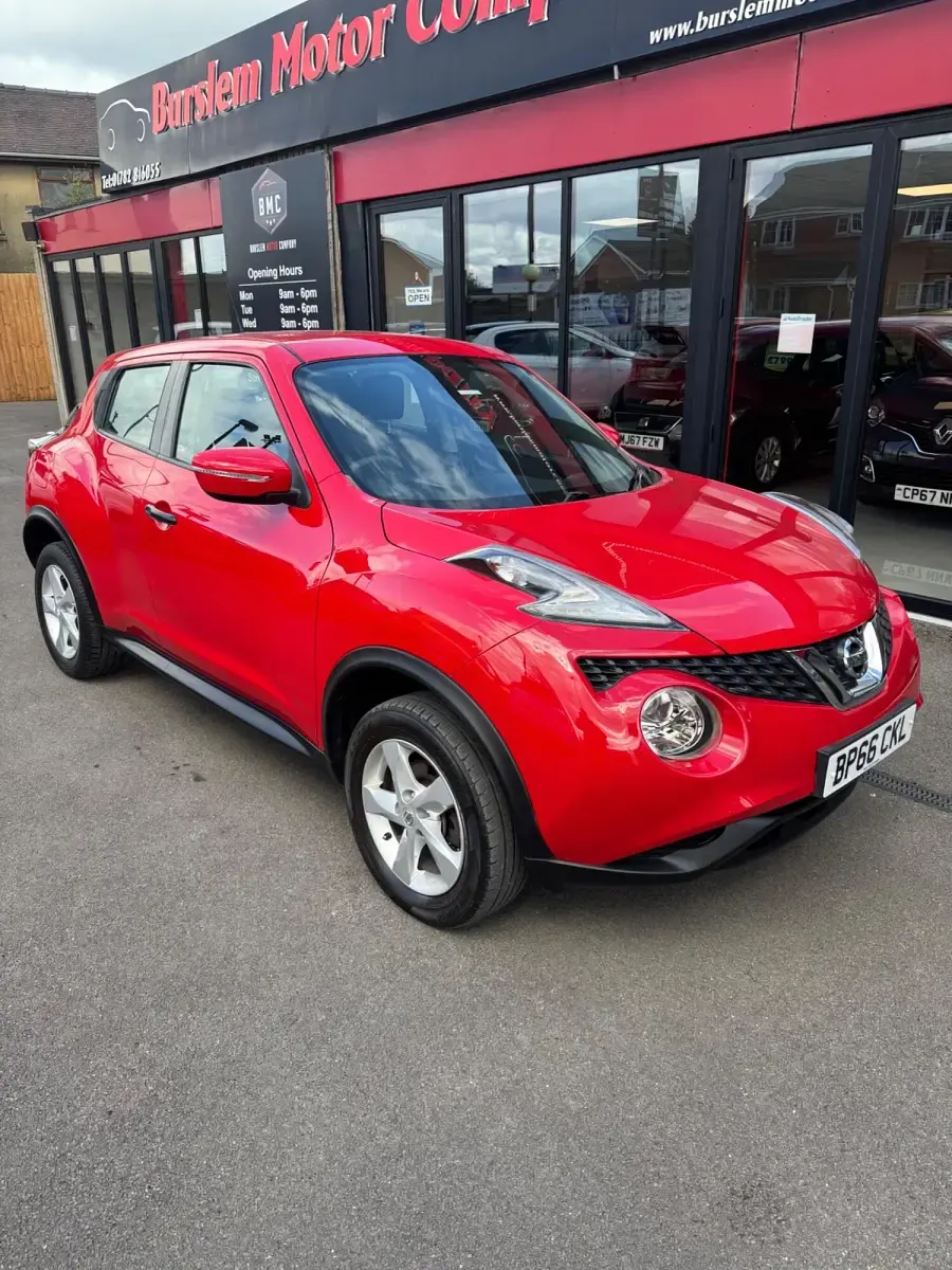 Used Nissan Juke Visia 2016 Red SUV