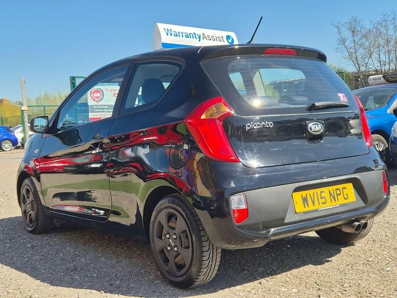 Used Kia Picanto Air 68 HP (50 kW) 2015 Black Hatchback