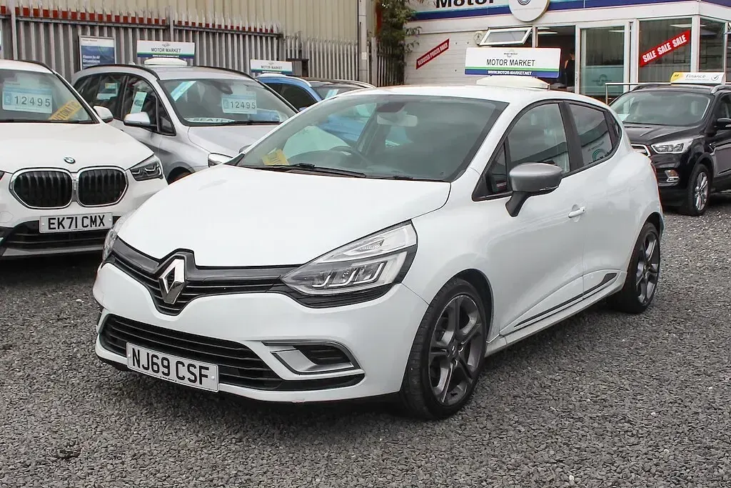 Used Renault Clio GT-Line 90 HP (66 kW) 2019 White Hatchback