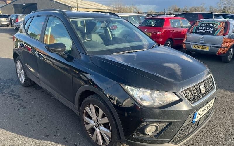 Used Seat Arona SE 95 HP (69 kW) 2018 Black SUV