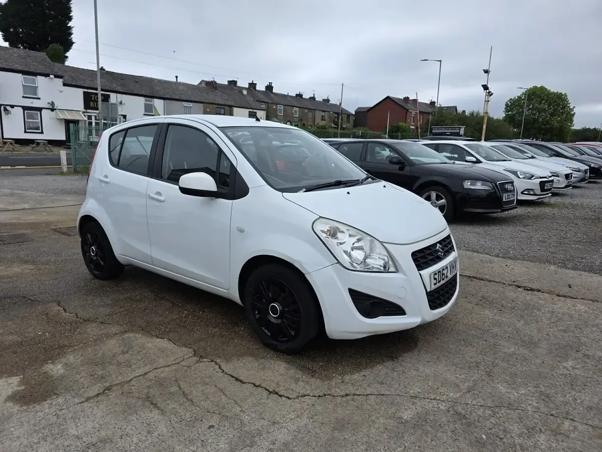 Used Suzuki Splash 2012 White Hatchback