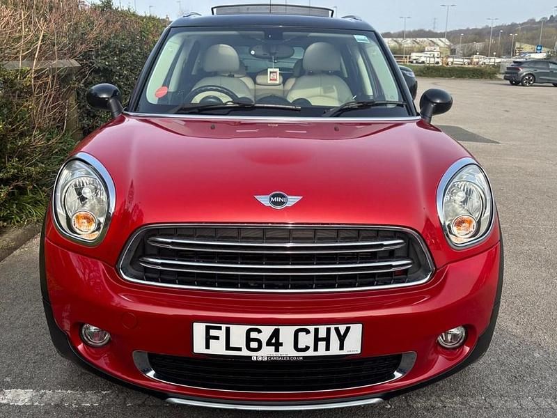 Used Mini Cooper D Countryman Chili 112 HP (82 kW) 2014 Red SUV