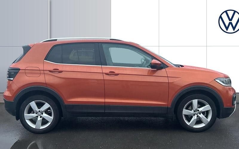 Used VW T-Cross SEL 116 HP (85 kW) 2020 Orange SUV