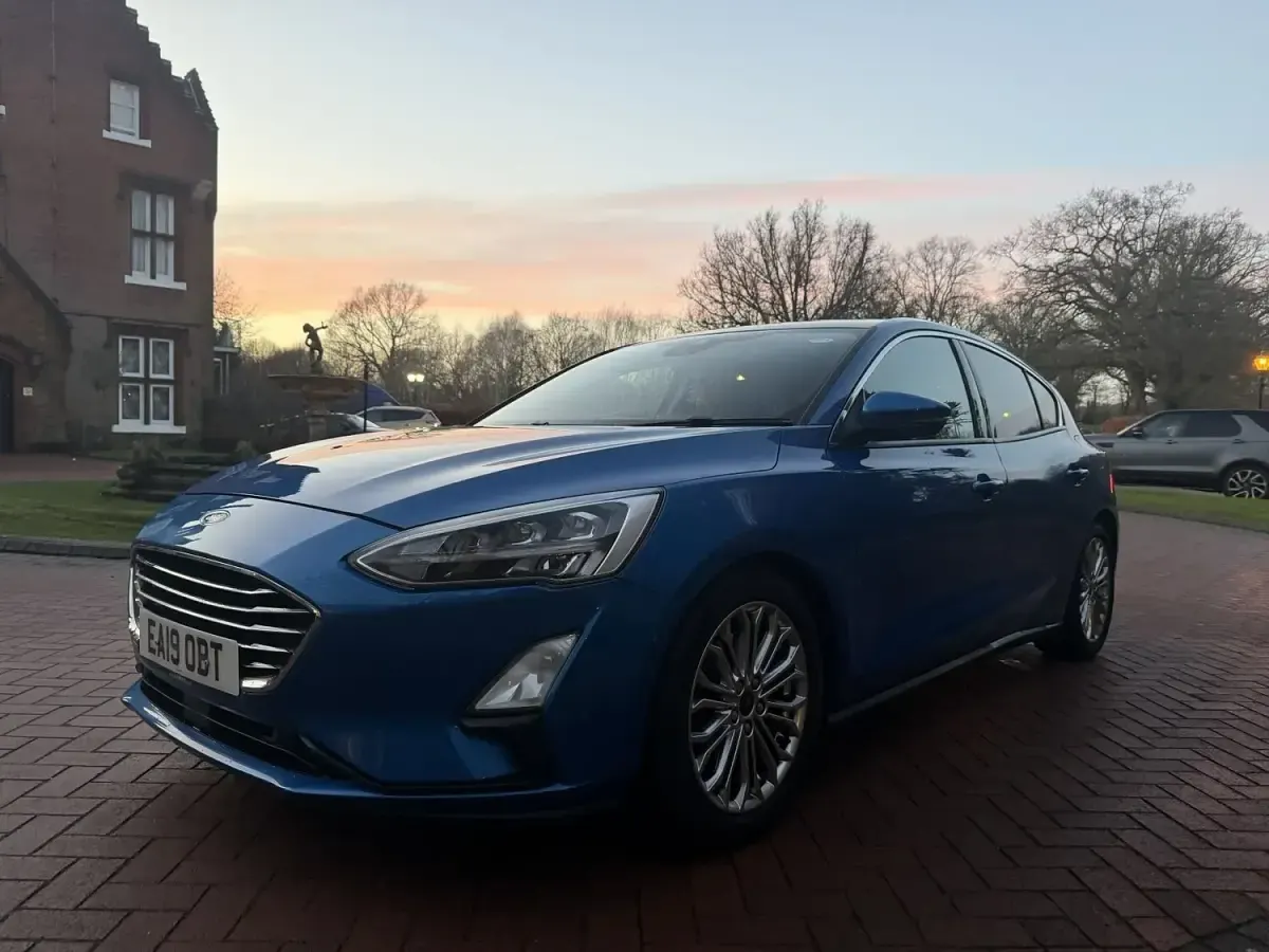 Used Ford Focus Titanium X 150 HP (110 kW) 2019 Blue Hatchback