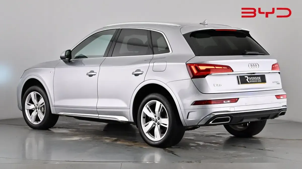 Used Audi Q5 S-Line 299 HP (219 kW) 2021 Floret silver SUV
