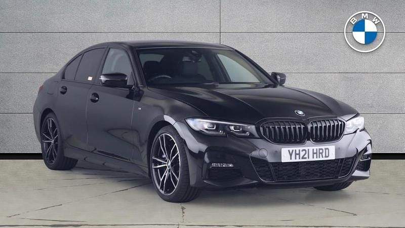 Black Used 2021 BMW 320 M Sport Sedan | £23,500 (Fair price) - Image 1/4