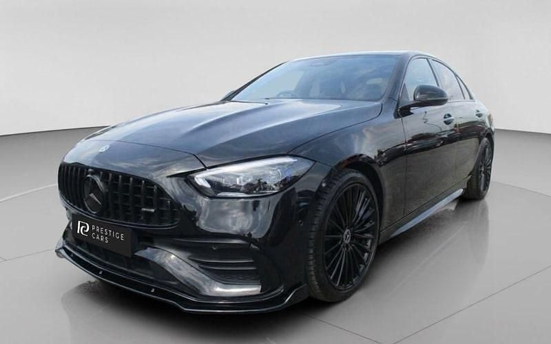 Used Mercedes C220 AMG Line Premium 200 HP (147 kW) 2022 Black Sedan