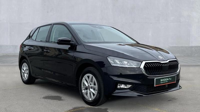 Used Skoda Fabia SE 116 HP (85 kW) 2025 Black magic pearlescent Hatchback