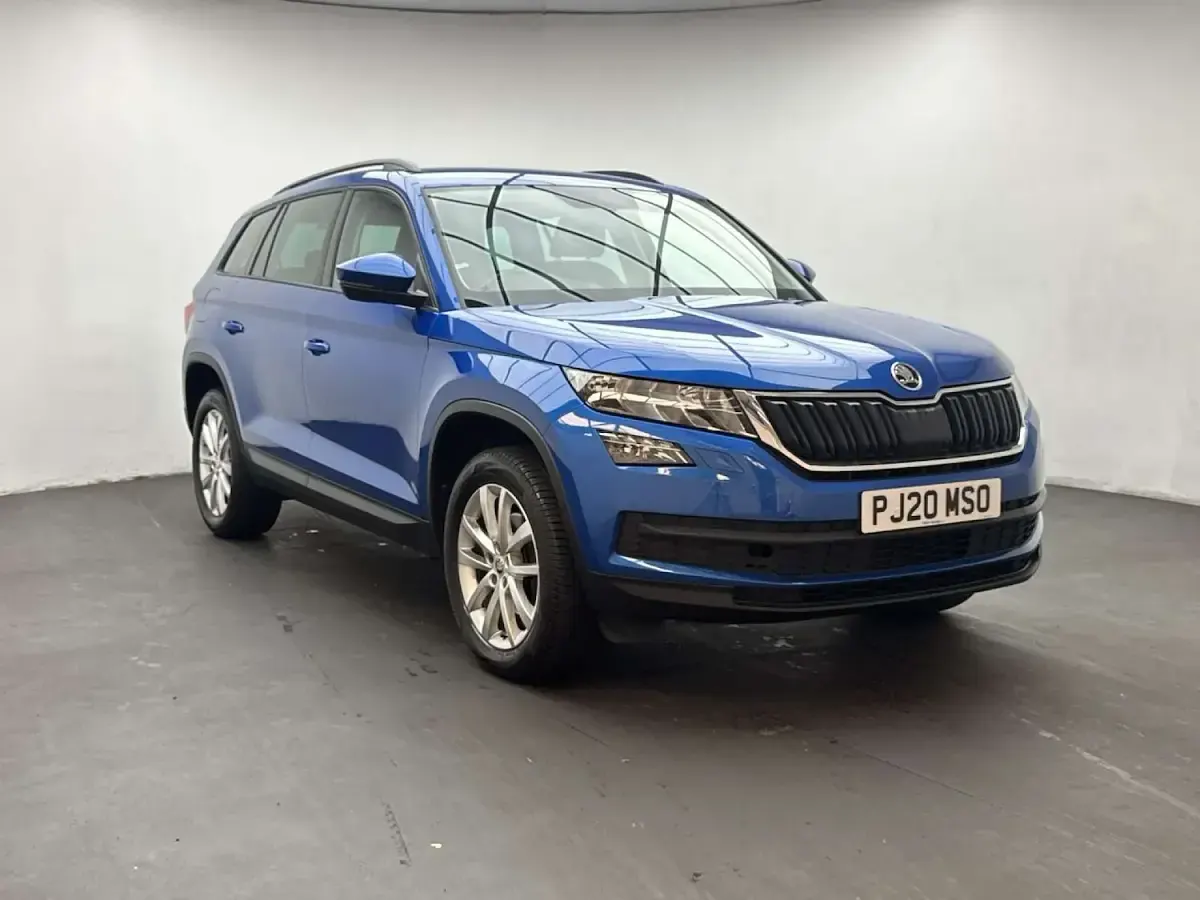 Used Skoda Kodiaq SE 150 HP (110 kW) 2020 Blue SUV