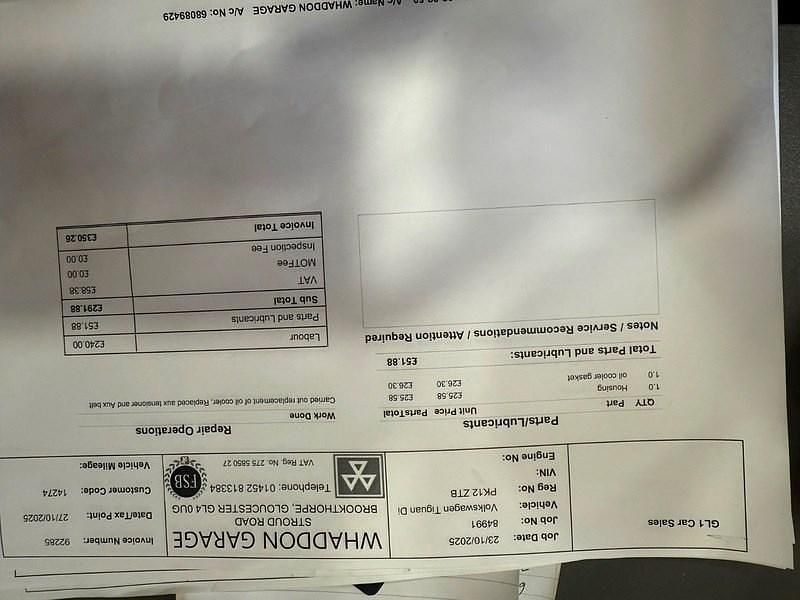 Used VW Tiguan SE 2012 Grey SUV