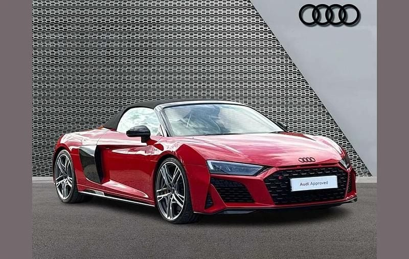 Used Audi R8 Spyder Performance 612 HP (450 kW) 2024 Red Cabriolet