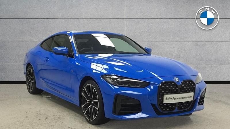 Blue Used 2023 BMW M440 M Sport Sedan | £39,995 (Fair price) - Image 1/4