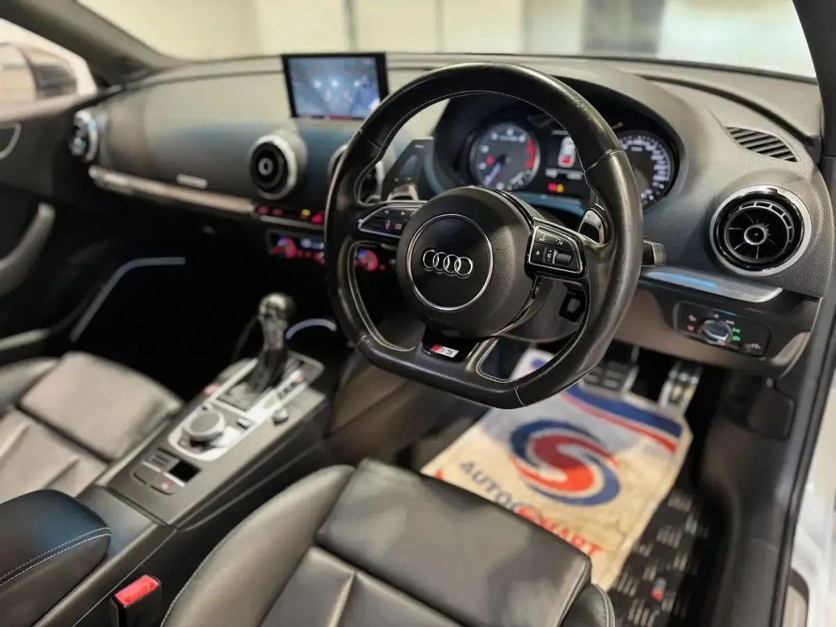Used Audi S3 2015 White Sedan