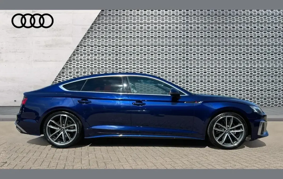 Used Audi A5 Sportback S-Line 163 HP (119 kW) 2022 Blue Hatchback