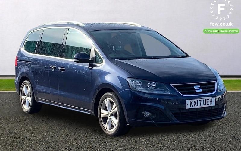 Used Seat Alhambra SE 184 HP (135 kW) 2016 Blue MPV