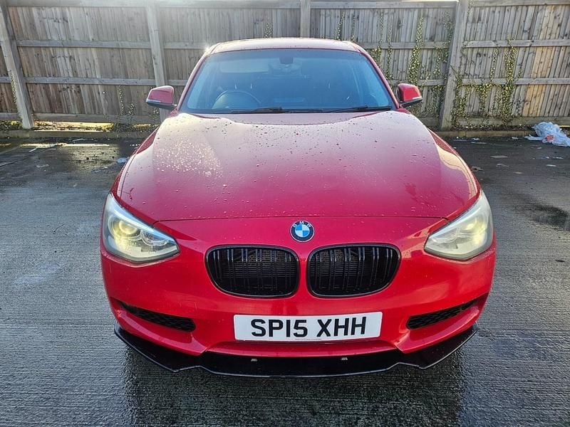 Used BMW 120 Comfort Edition 2015 Red Hatchback