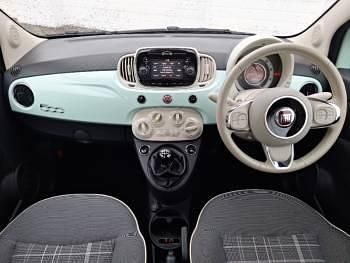 Used Fiat 500 Lounge 69 HP (50 kW) 2016 Green Hatchback
