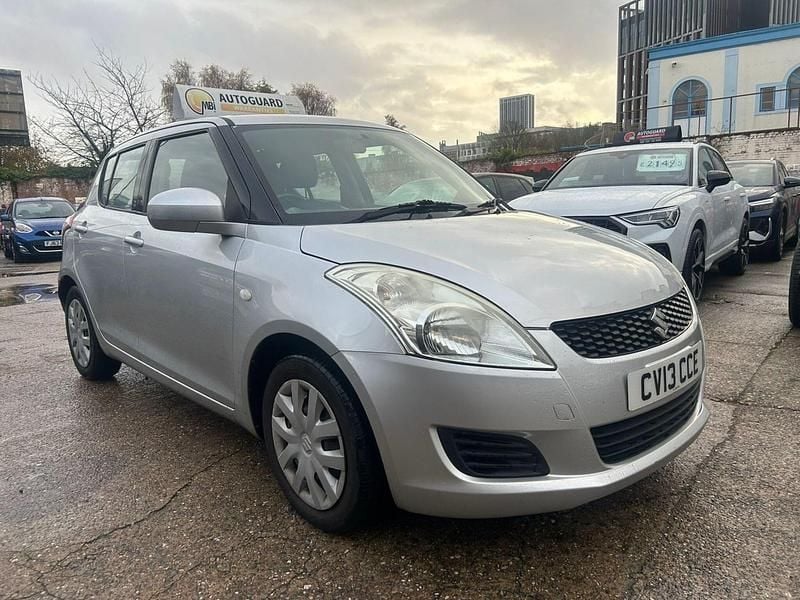 Silver Used 2013 Suzuki Swift Hatchback | £2,490 (Good price) - Image 1/3
