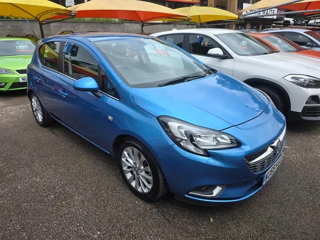 Used Vauxhall Corsa 75 HP (55 kW) 2018 Blue Hatchback