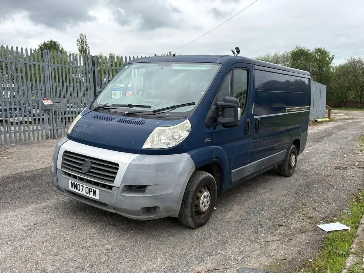 Used Fiat Ducato 2007 Blue Van