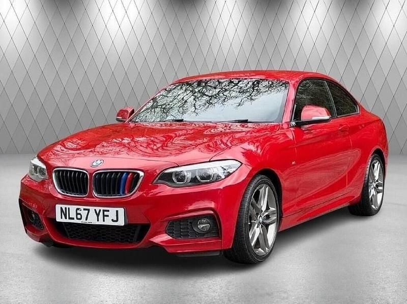 Used BMW 218 M Sport 136 HP (100 kW) 2017 Red Coupe