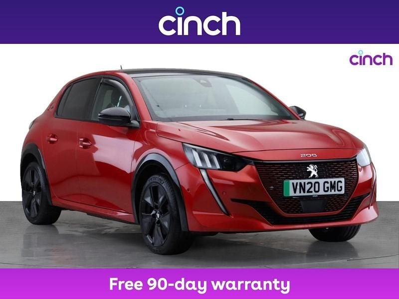 Red Used 2020 Peugeot e-208 GTi Hatchback | £11,499 (Fair price) - Image 1/3