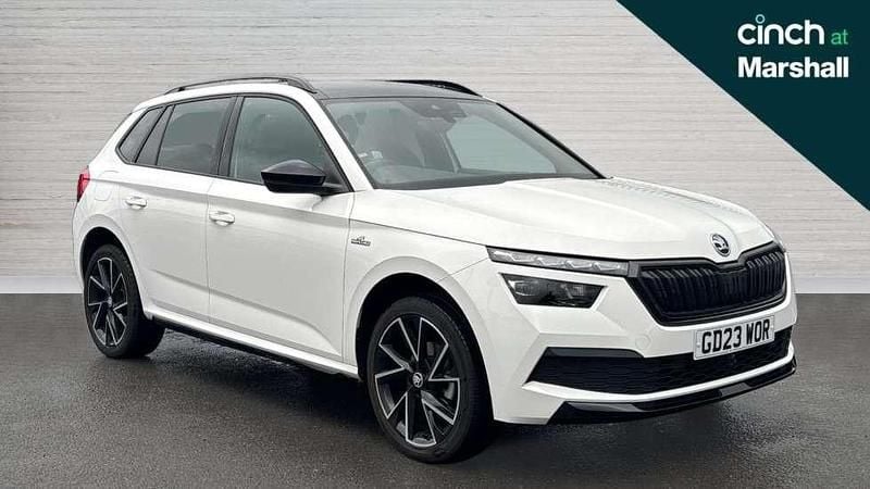 White Used 2023 Skoda Kamiq Monte Carlo SUV | £19,942 (Fair price) - Image 1/4
