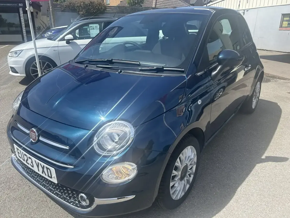 Used Fiat 500 70 HP (51 kW) 2023 Blue Hatchback