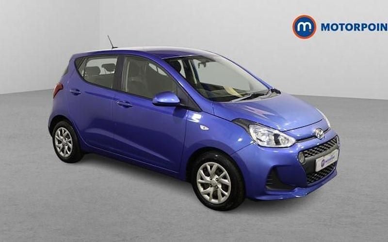 Used Hyundai i10 SE 67 HP (49 kW) 2019 Blue Hatchback