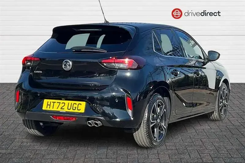 Used Vauxhall Corsa Ultimate 130 HP (95 kW) 2023 Black Hatchback