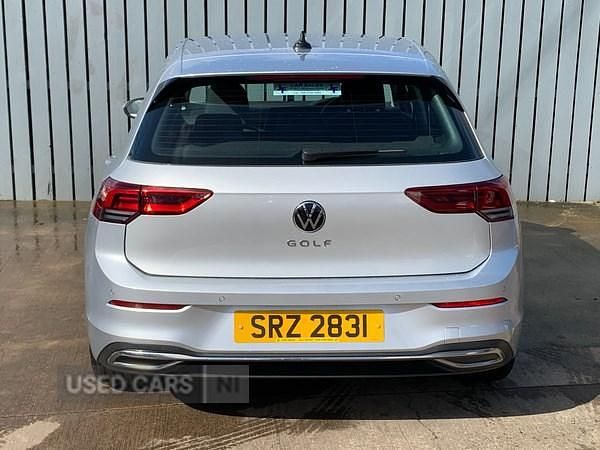 Used VW Golf VII Style 150 HP (110 kW) 2021 Silver Hatchback