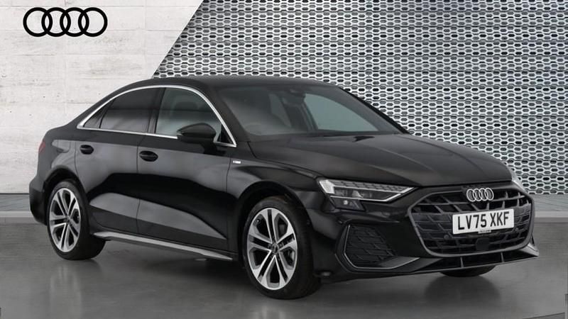 Used Audi A3 S-Line 150 HP (110 kW) 2025 Black