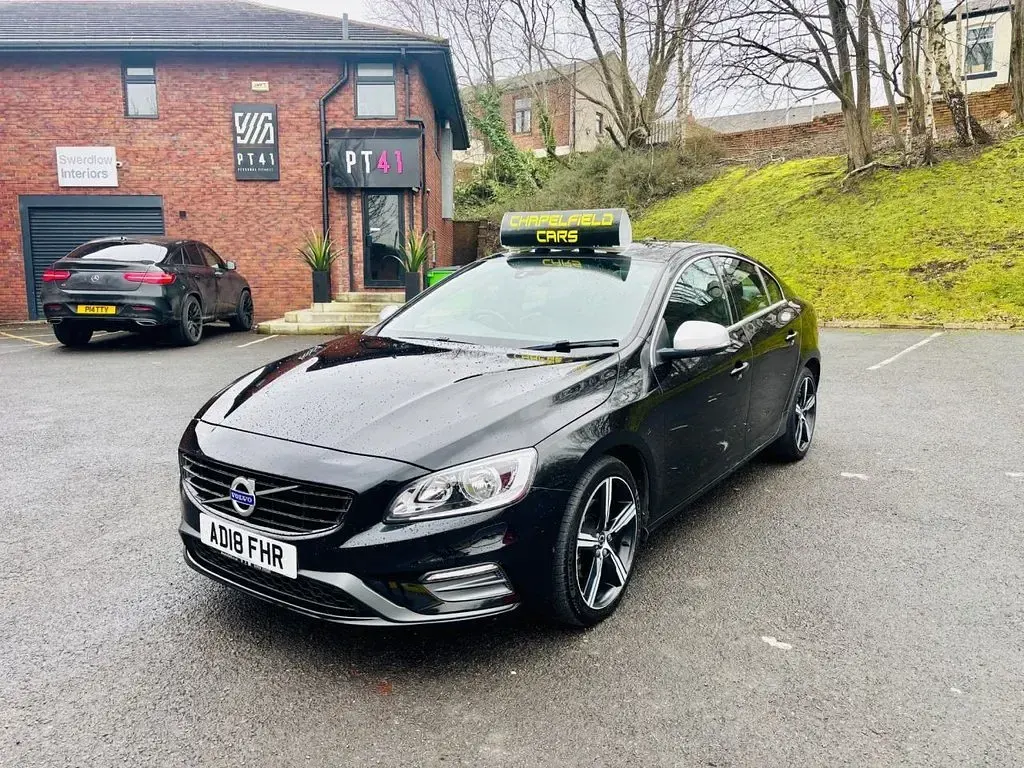 Used Volvo S60 R-Design 190 HP (139 kW) 2018 Black Sedan