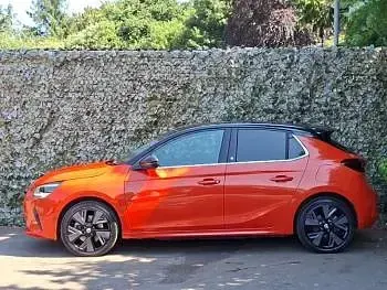 Used Vauxhall Corsa-e Elite 100 kW (136 HP) 2022 Orange Hatchback