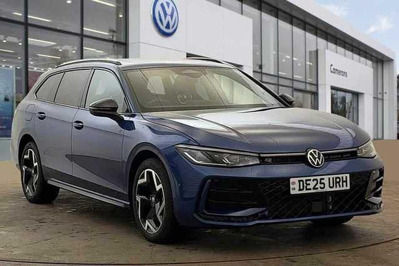Blue Used 2025 VW Passat R-line Estate | £40,999 - Image 1/4