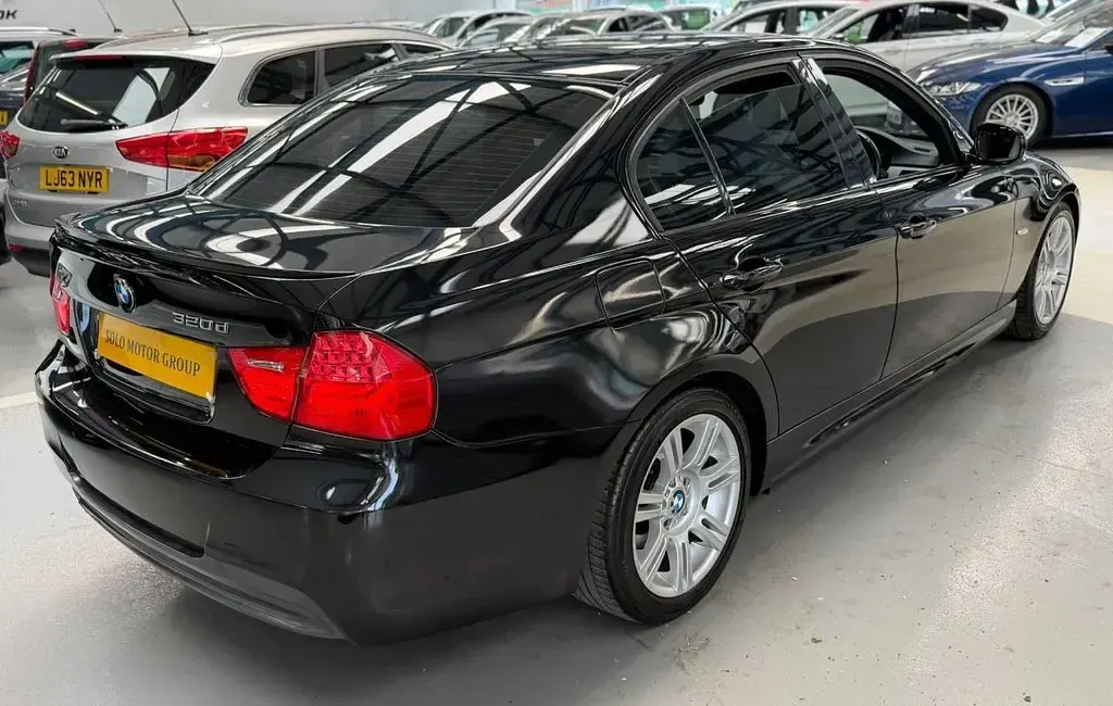 Used BMW 320 M Sport 184 HP (135 kW) 2009 Black Sedan