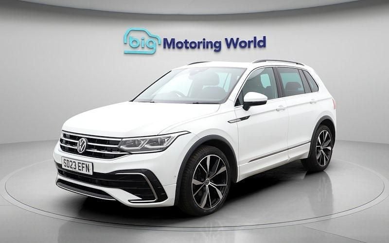 Used VW Tiguan R-line 150 HP (110 kW) 2023 White SUV