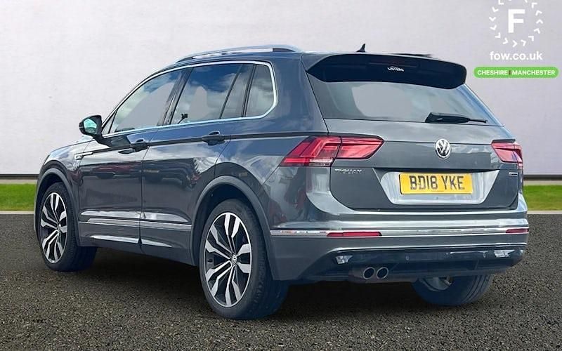 Used VW Tiguan R-line 190 HP (139 kW) 2018 Grey SUV