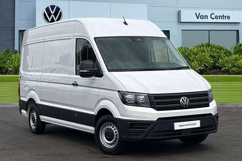 White New 2025 VW Crafter Van | £36,589 (Good price) - Image 1/4