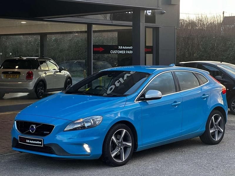 Used Volvo V40 R-Design 2014 Blue Hatchback