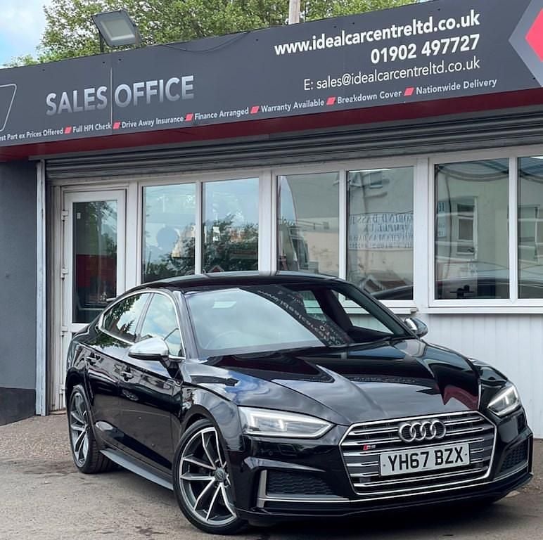 Used Audi S5 Sportback Comfort 354 HP (260 kW) 2017 Black Hatchback