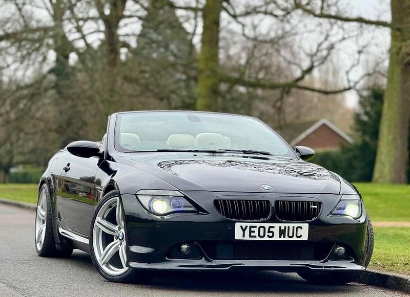 Used BMW 630 Cabriolet Advantage 2005 Black Cabriolet