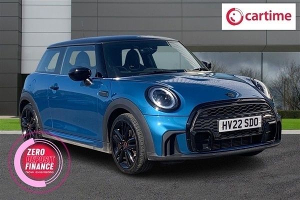 Blue Used 2022 Mini Cooper Hatch Hatchback | £20,399 - Image 1/1