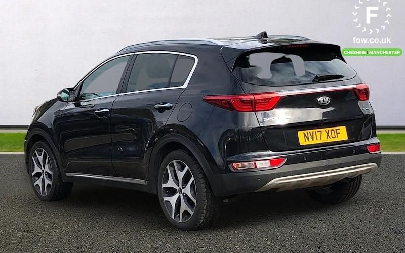 Used Kia Sportage GT-Line 141 HP (103 kW) 2017 Black SUV