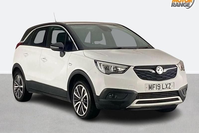 Used Vauxhall Crossland X Elite 110 HP (80 kW) 2019 White SUV