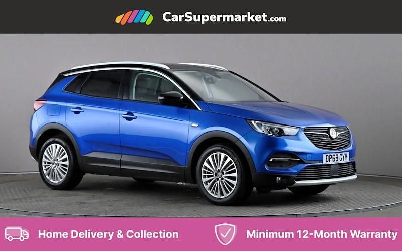 Blue Used 2020 Vauxhall Grandland X Business Edition SUV | £11,497 (Fair price) - Image 1/4