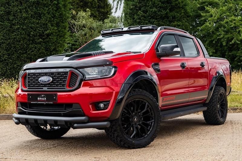 Red Used 2023 Ford Ranger Wildtrack Pickup | £27,990 (Good price) - Image 1/3