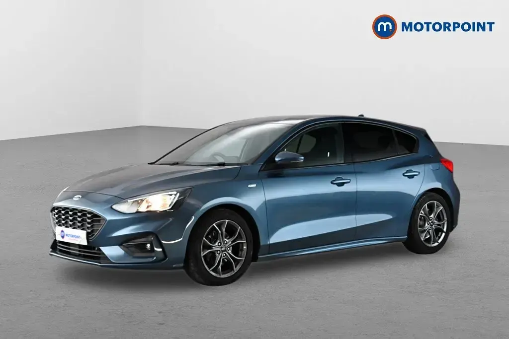 Used Ford Focus ST-Line 2019 Blue Hatchback
