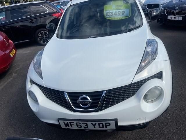 Used Nissan Juke N-TEC 117 HP (86 kW) 2013 White SUV